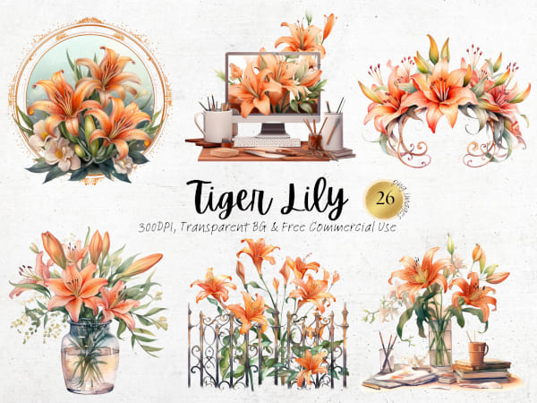 Tiger Lily Floral