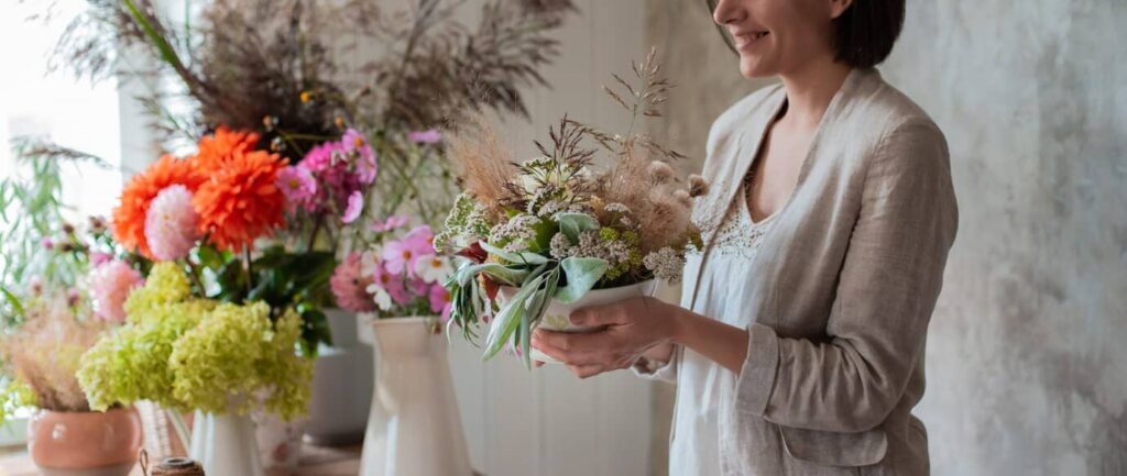 Consejos para la creación de arreglos florales 